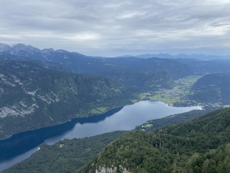 Lake Bled or Lake Bohinj viewpoint