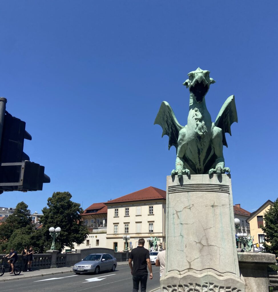 Best things to do in Ljubljana - Dragon bridge