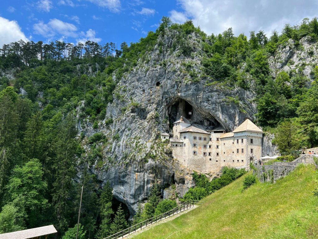 Predjama Castle in Slovenia