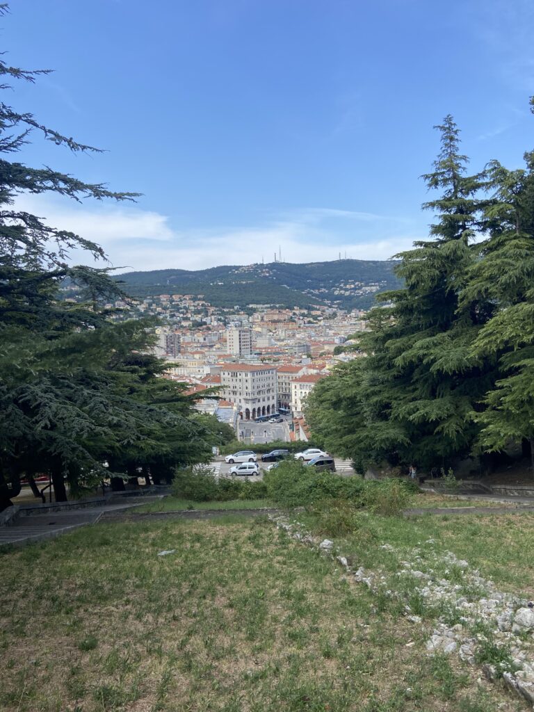 Trieste panorama view