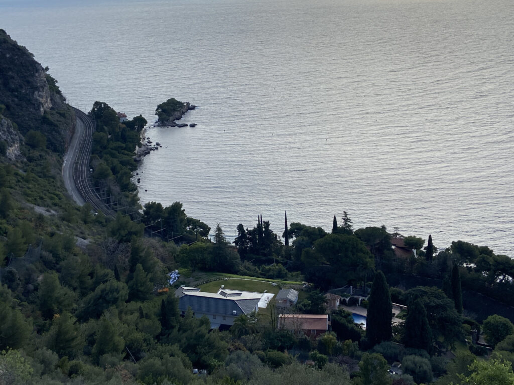 Eze Sur Mer from Nietzche's trail