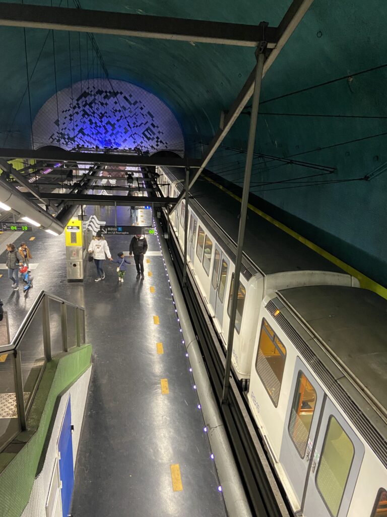 Marseille Metro station